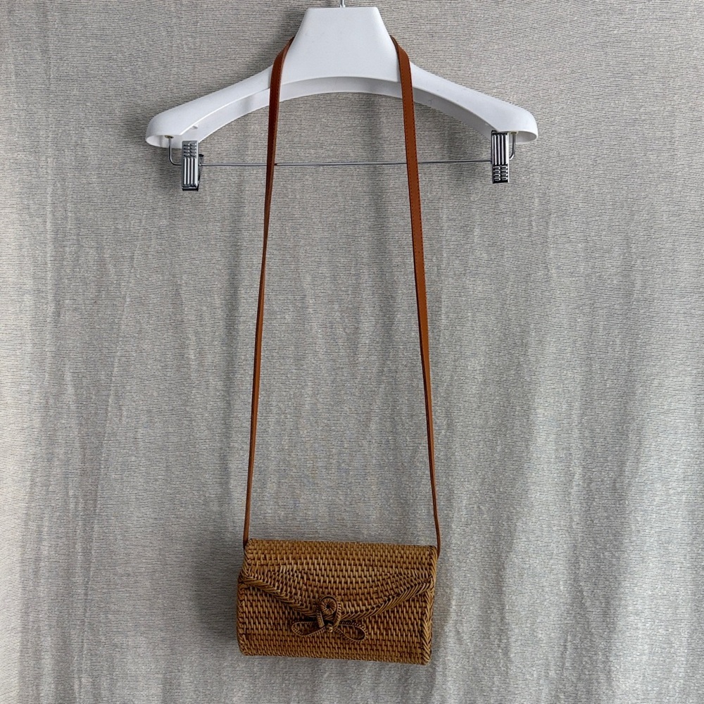 Jelavu Lana Rattan Crossbody Bag
